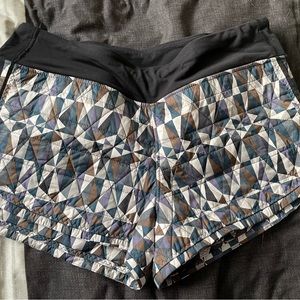 Insulated lululemon shorts size 10